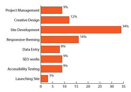 Components to a web development project