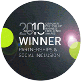 2010 CitiPower Port PhillipBusiness Awards - Partnership & Social Inclusion Logo for 2010 CitiPower Port PhillipBusiness Awards - Partnership & Social Inclusion