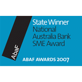 Web Prophets wins AbaF Award Logo for AbaF award